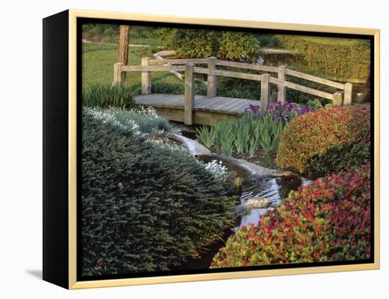 Ladew Topiary Gardens and Manor House, Jacksonville, Maryland-null-Framed Premier Image Canvas