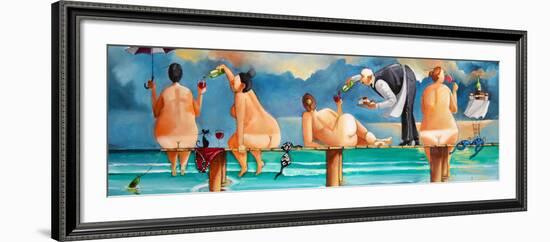 Ladies Afternoon II-Ronald West-Framed Art Print