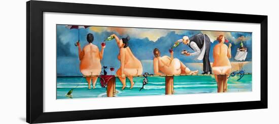 Ladies Afternoon II-Ronald West-Framed Art Print