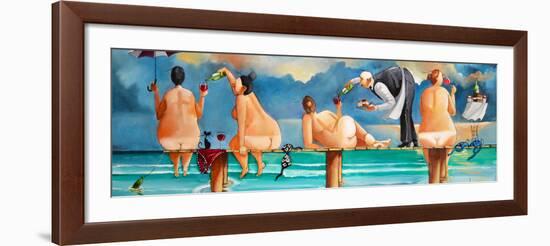 Ladies Afternoon II-Ronald West-Framed Art Print