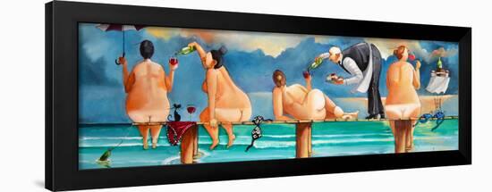 Ladies Afternoon II-Ronald West-Framed Art Print