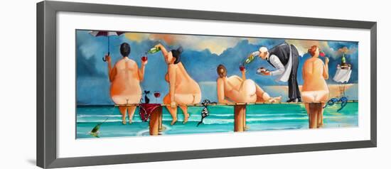 Ladies Afternoon II-Ronald West-Framed Art Print