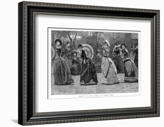 Ladies at an Archery Meeting-Lucien Davis-Framed Photographic Print