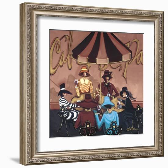 Ladies at Lunch-Jeff Williams-Framed Giclee Print