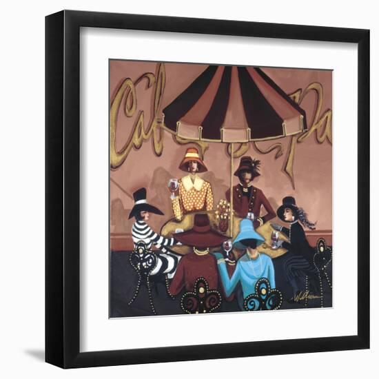 Ladies at Lunch-Jeff Williams-Framed Giclee Print