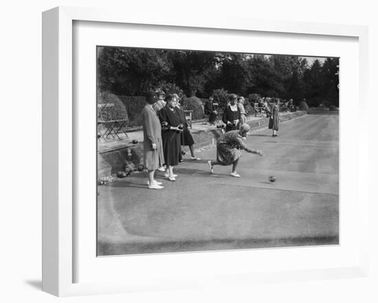 Ladies Bowling Club-null-Framed Photographic Print