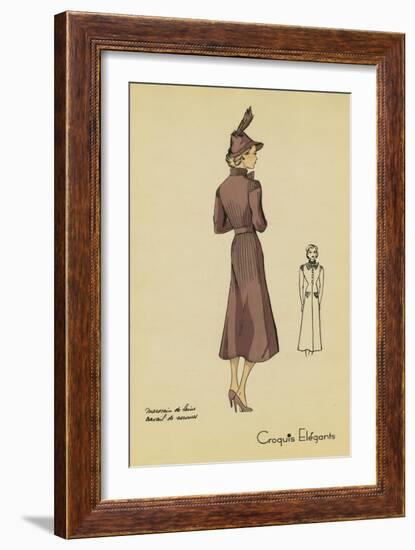 Ladies Fashion I-null-Framed Art Print