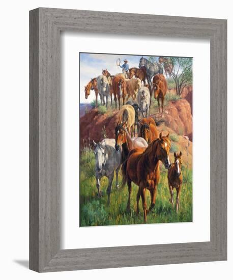 Ladies First-Jack Sorenson-Framed Art Print