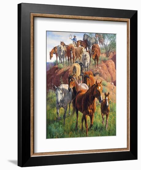 Ladies First-Jack Sorenson-Framed Art Print