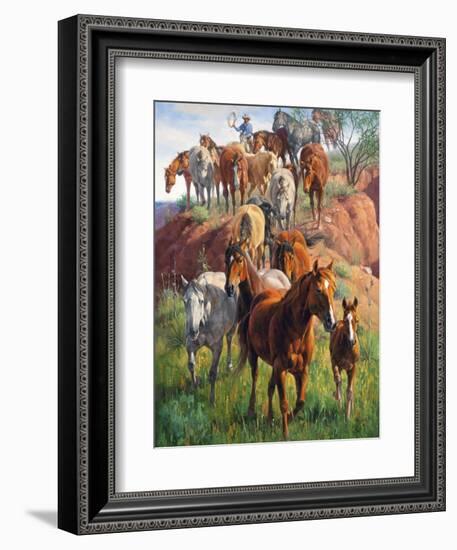 Ladies First-Jack Sorenson-Framed Art Print