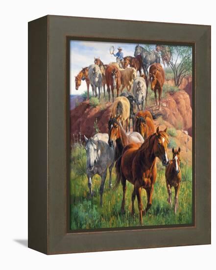 Ladies First-Jack Sorenson-Framed Stretched Canvas