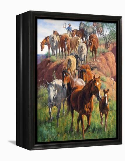 Ladies First-Jack Sorenson-Framed Stretched Canvas