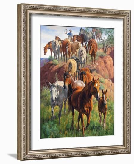 Ladies First-Jack Sorenson-Framed Art Print