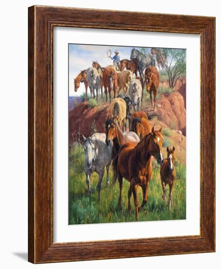 Ladies First-Jack Sorenson-Framed Art Print