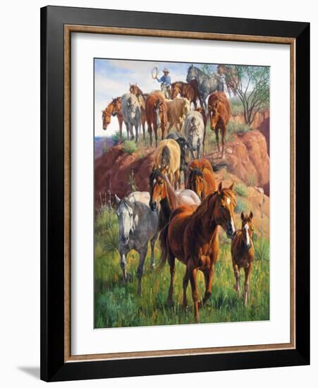 Ladies First-Jack Sorenson-Framed Art Print