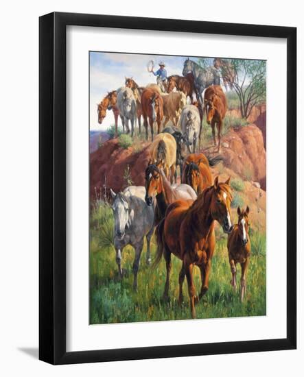 Ladies First-Jack Sorenson-Framed Art Print