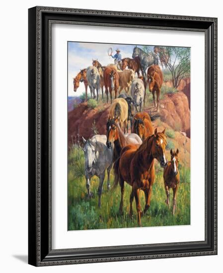 Ladies First-Jack Sorenson-Framed Art Print