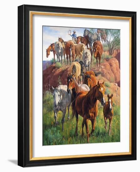 Ladies First-Jack Sorenson-Framed Art Print