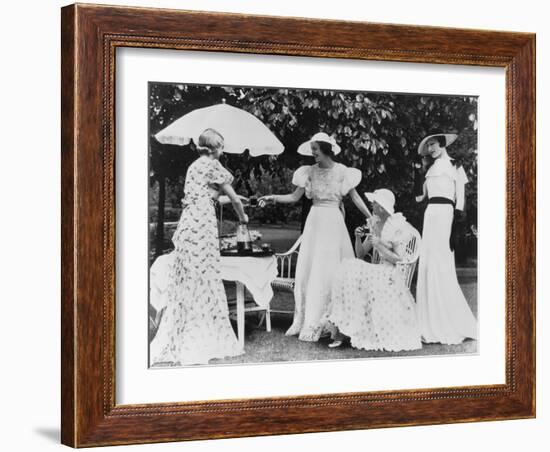 Ladies' Garden Party, 1934-null-Framed Photographic Print