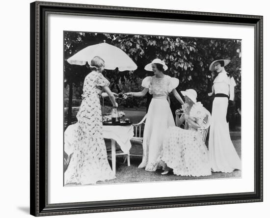 Ladies' Garden Party, 1934-null-Framed Photographic Print