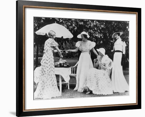 Ladies' Garden Party, 1934-null-Framed Photographic Print