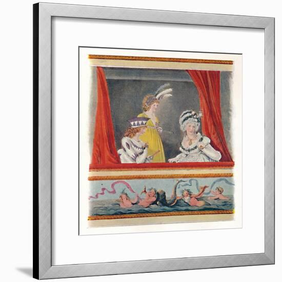 'Ladies In Evening Dress', 1796, (1904)-Unknown-Framed Giclee Print