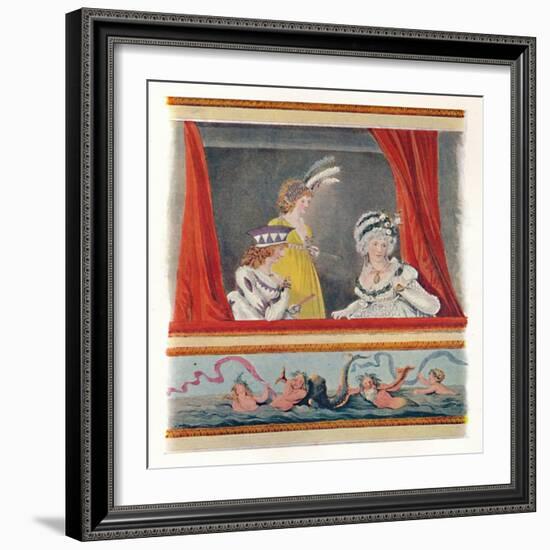 'Ladies In Evening Dress', 1796, (1904)-Unknown-Framed Giclee Print