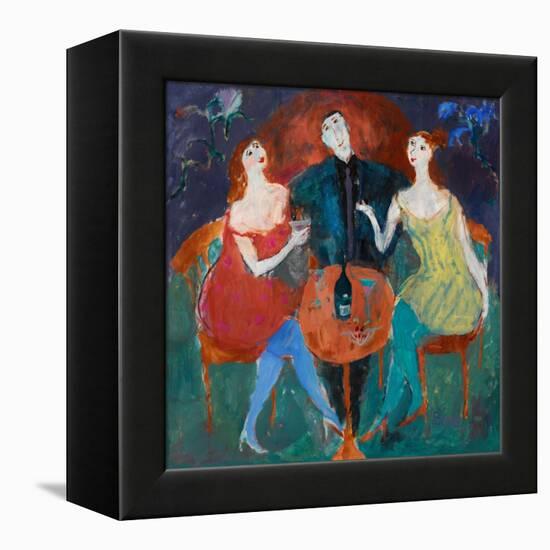 Ladies' Man, 2004-Susan Bower-Framed Premier Image Canvas