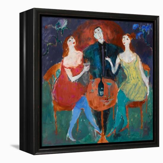 Ladies' Man, 2004-Susan Bower-Framed Premier Image Canvas