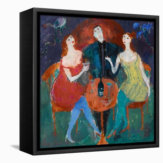 Ladies' Man, 2004-Susan Bower-Framed Premier Image Canvas