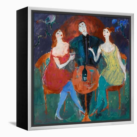 Ladies' Man, 2004-Susan Bower-Framed Premier Image Canvas