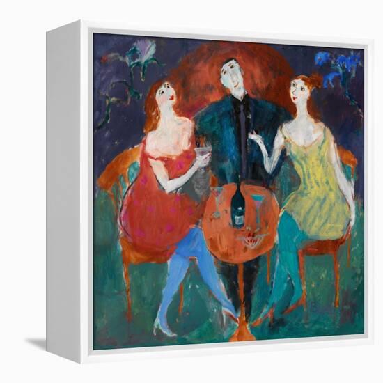 Ladies' Man, 2004-Susan Bower-Framed Premier Image Canvas