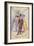 Ladies Man (Oil on Panel)-Georges Pierre Seurat-Framed Giclee Print