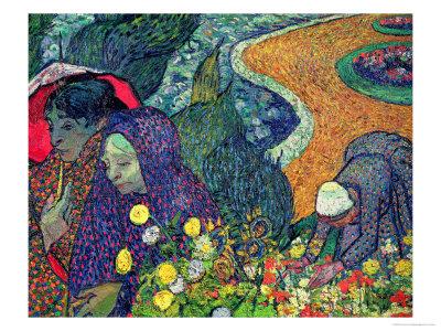 'Ladies of Arles (Memories of the Garden at Etten), c.1888' Giclee