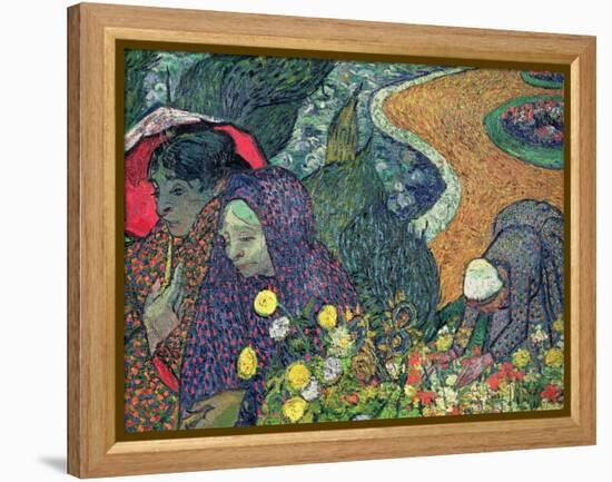 Ladies of Arles (Memories of the Garden at Etten), c.1888-Vincent van Gogh-Framed Premier Image Canvas