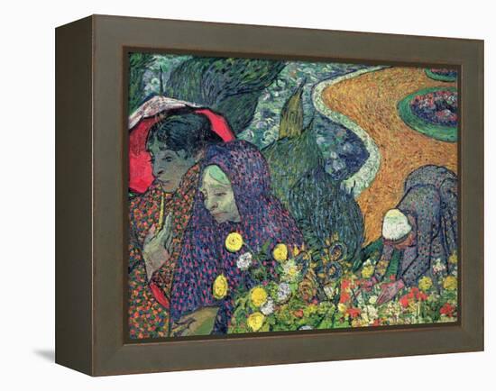 Ladies of Arles (Memories of the Garden at Etten), c.1888-Vincent van Gogh-Framed Premier Image Canvas