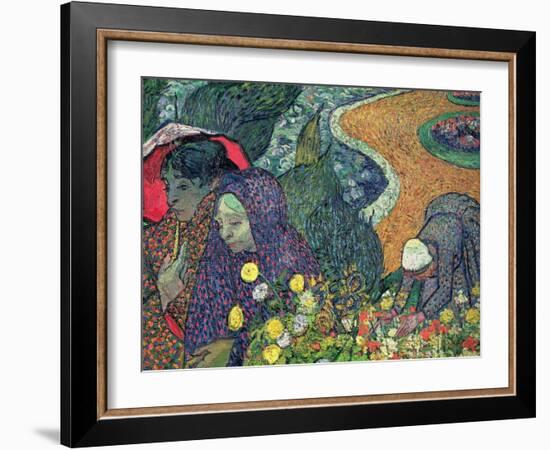 Ladies of Arles (Memories of the Garden at Etten), c.1888-Vincent van Gogh-Framed Giclee Print