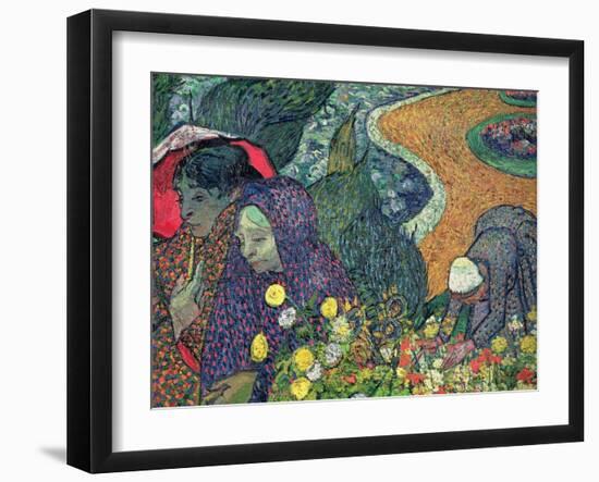 Ladies of Arles (Memories of the Garden at Etten), c.1888-Vincent van Gogh-Framed Giclee Print