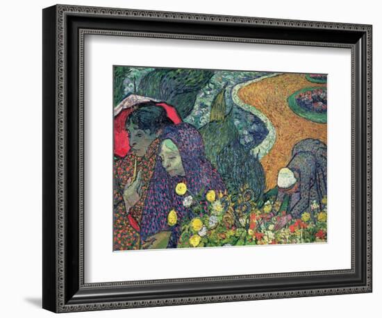 Ladies of Arles (Memories of the Garden at Etten), c.1888-Vincent van Gogh-Framed Giclee Print