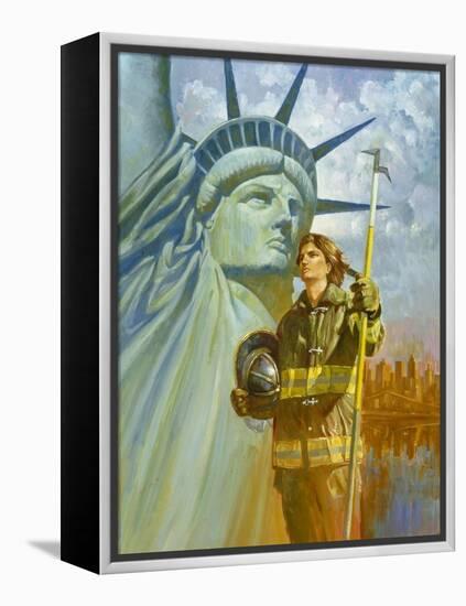 Ladies of Liberty-Hal Frenck-Framed Premier Image Canvas