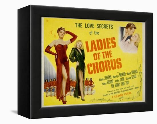 Ladies of the Chorus, Adele Jergens, Marilyn Monroe, 1948-null-Framed Stretched Canvas