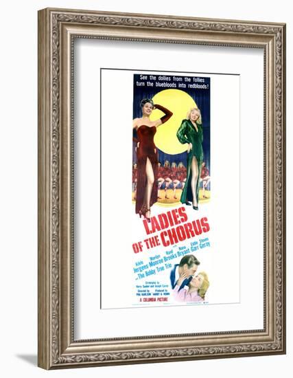 Ladies of the Chorus - Movie Poster Reproduction-null-Framed Photo