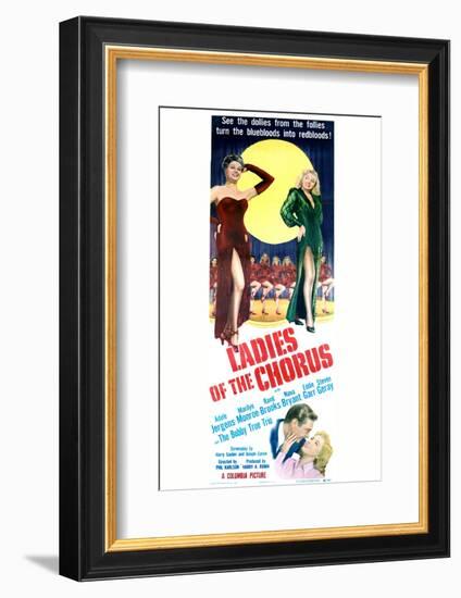 Ladies of the Chorus - Movie Poster Reproduction-null-Framed Photo