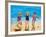 Ladies on the Beach II-Julie DeRice-Framed Art Print
