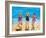 Ladies on the Beach II-Julie DeRice-Framed Art Print