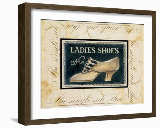 Ladies Shoes No. 24-Kimberly Poloson-Framed Art Print