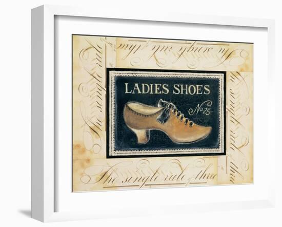 Ladies Shoes No. 25-Kimberly Poloson-Framed Art Print