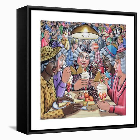 Ladies who lunch, 2009-PJ Crook-Framed Stretched Canvas