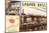 Ladner Brothers Bar, Chicago, Illinois-null-Mounted Art Print