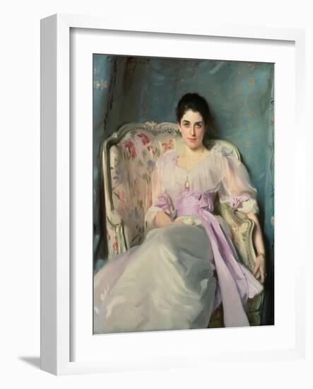 Lady Agnew of Lochnaw, C.1892-93-John Singer Sargent-Framed Giclee Print